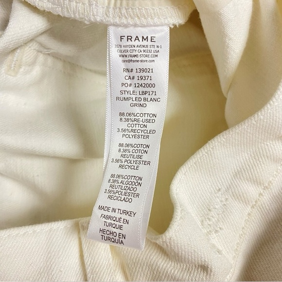 FRAME Le Baggy Palazzo  Wide Leg Jeans Sz 28 - Picture 5 of 15